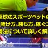 卓球のスポーツベット