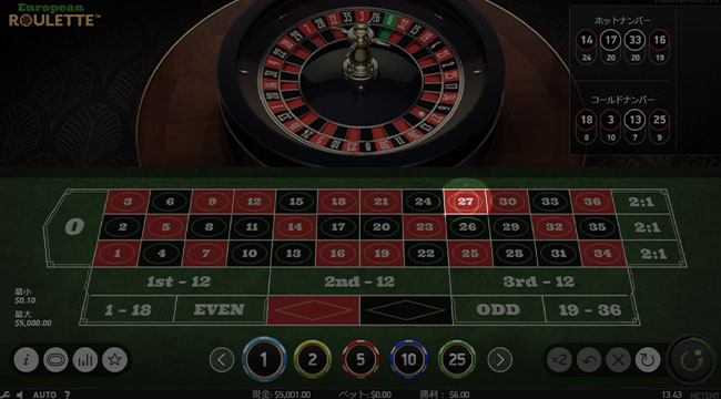 1ゲーム目の結果