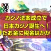 カジノ法案 税金